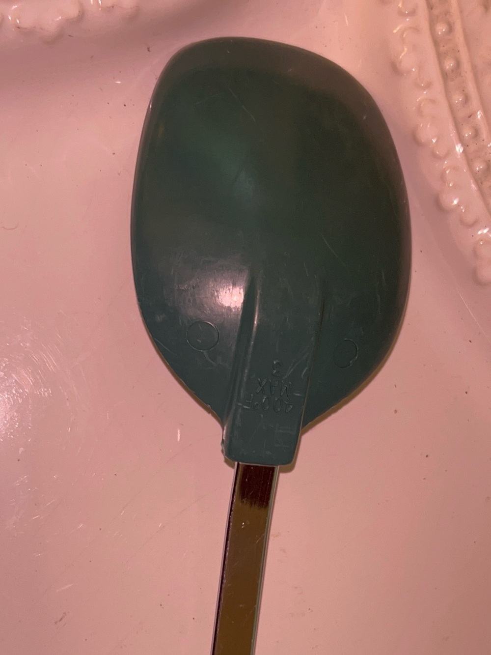 Vintage EKCO nylon solid mixing and serving spoon - Picture 6 of 9